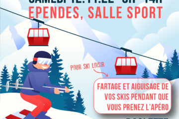 Affiche Avant-ski